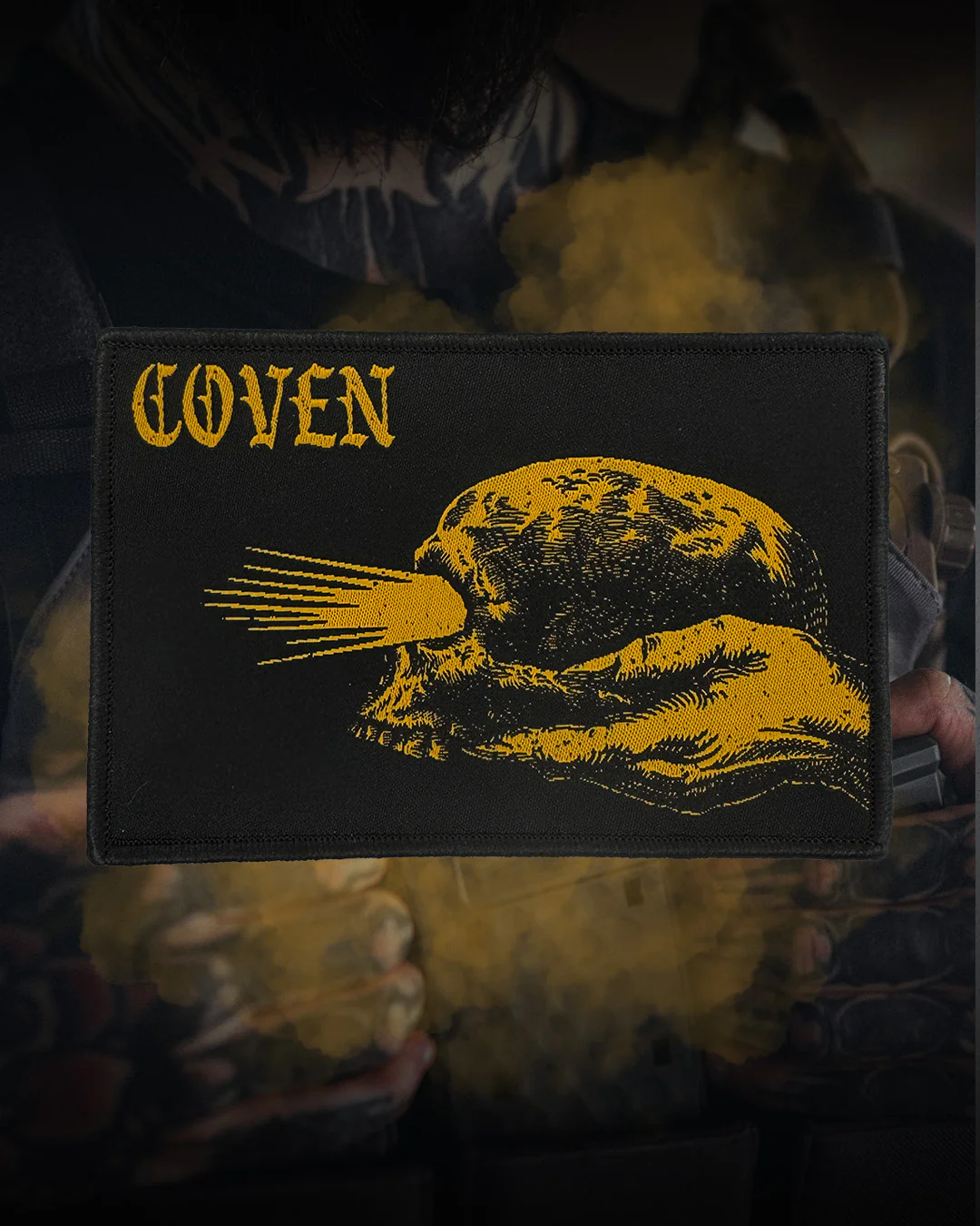 Black Pyre - golden shroud - Patch