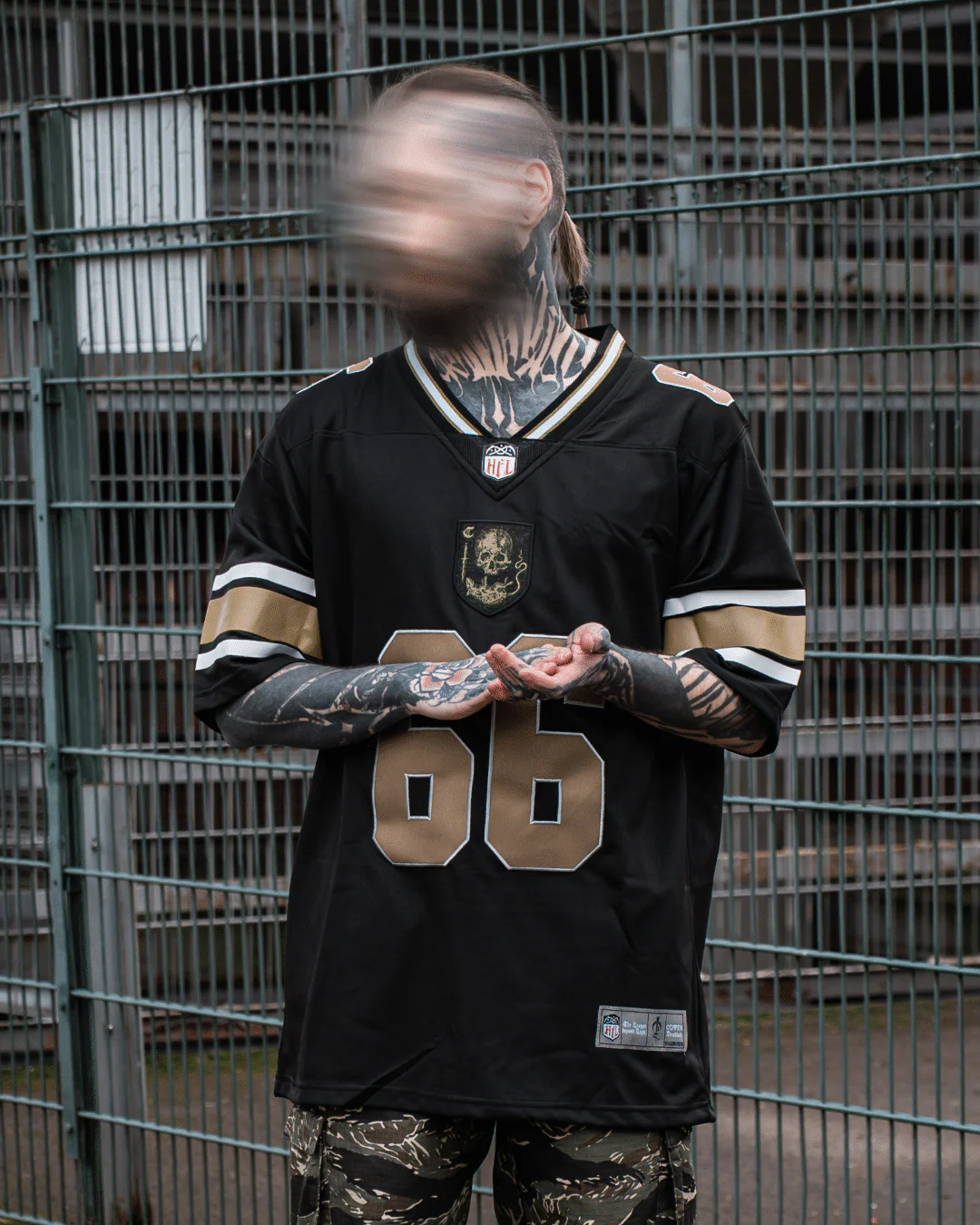 Coven - Hellfire League 2026 - American Football Jersey - Blackgold Dominion - Image 6