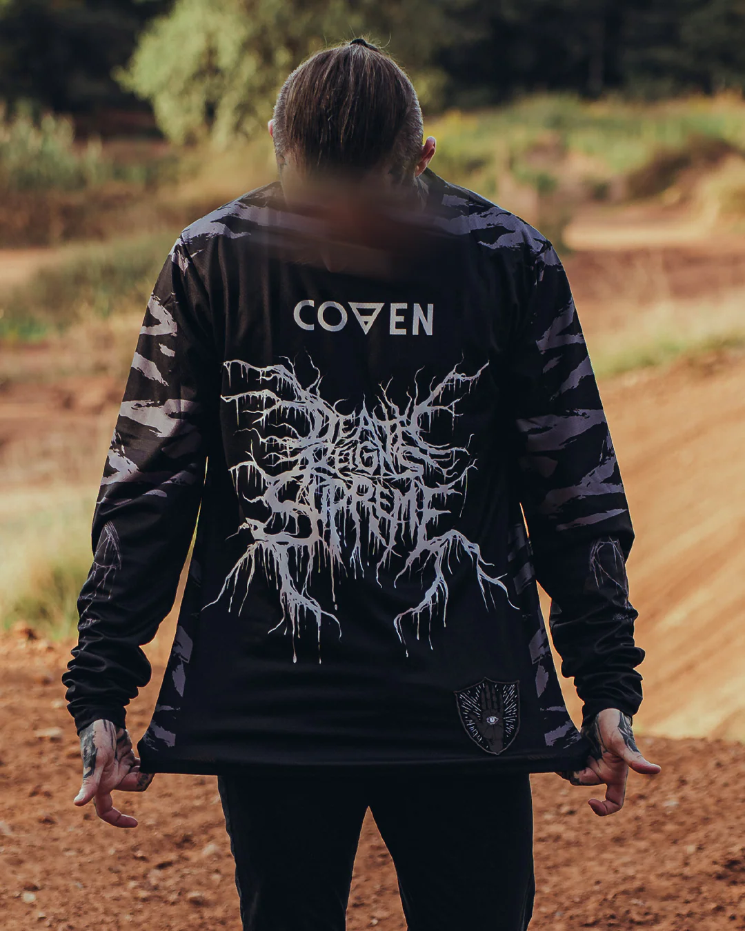 Coven - Motocross Jersey - Tigerstripe black - Gateways Edition - Image 8