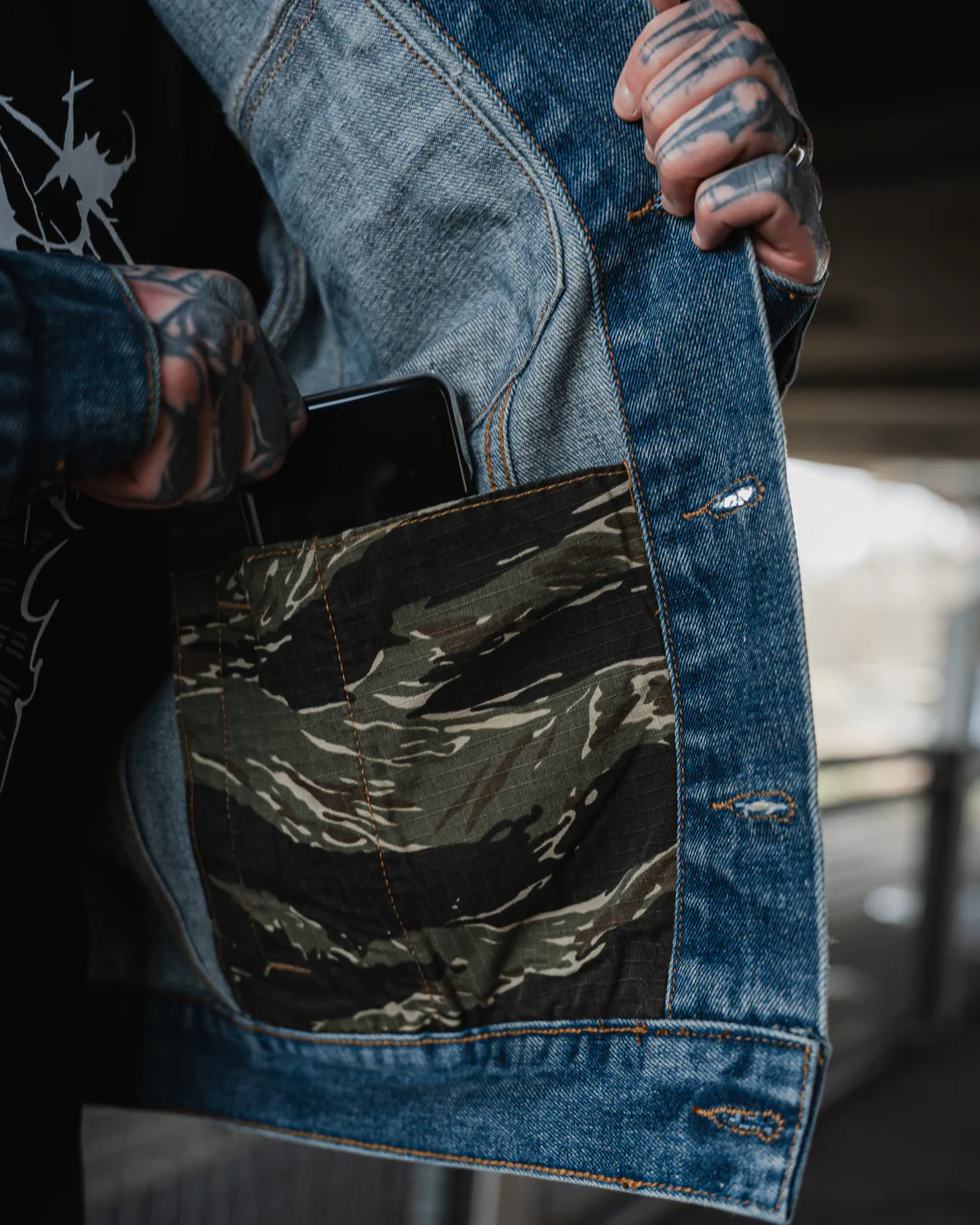 Coven - Trucker Jacket - The Wormshell - Drowned indigo - Image 19