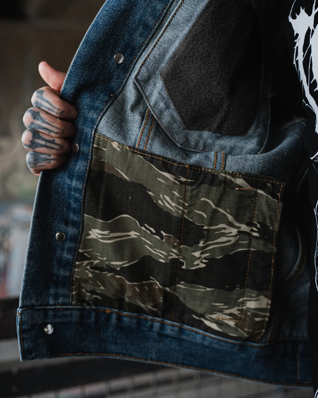 Coven - Trucker Jacket - The Wormshell - Drowned indigo - Image 6