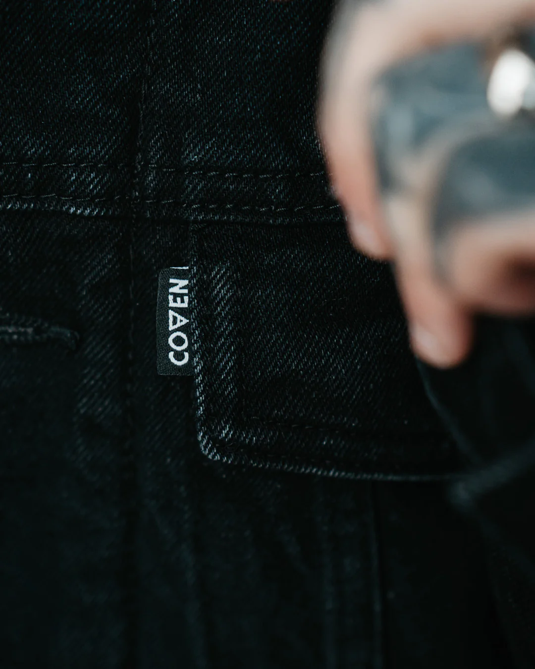 Coven - Winter Trucker Jacket - Wormshell of Black Winter - Image 12