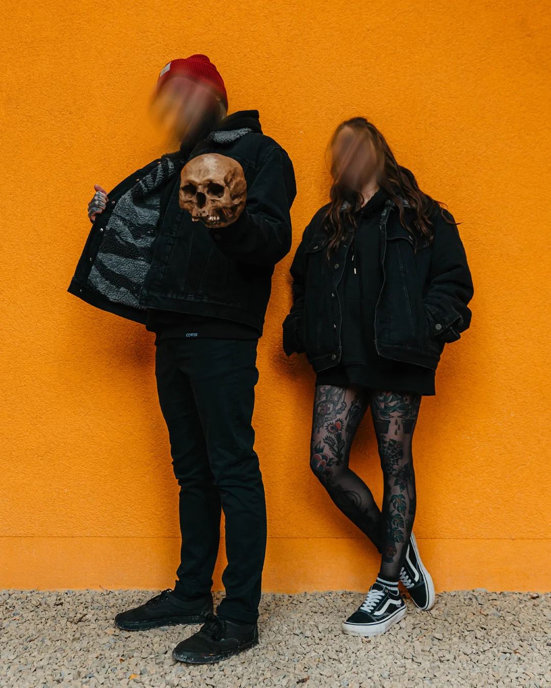 Coven - Winter Trucker Jacket - Wormshell of Black Winter - Image 2
