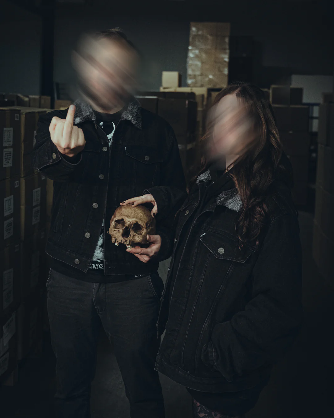 Coven - Winter Trucker Jacket - Wormshell of Black Winter - Image 32