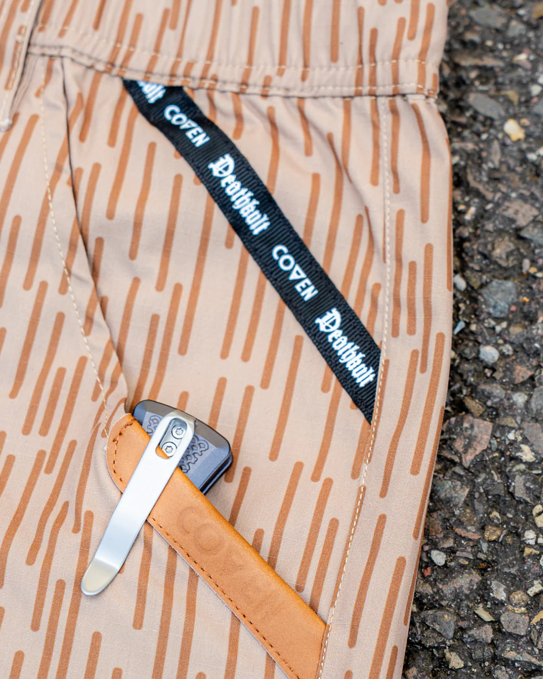 Cutthroat Shorts - EinStrichkeinStrich / Raindrop - Image 4