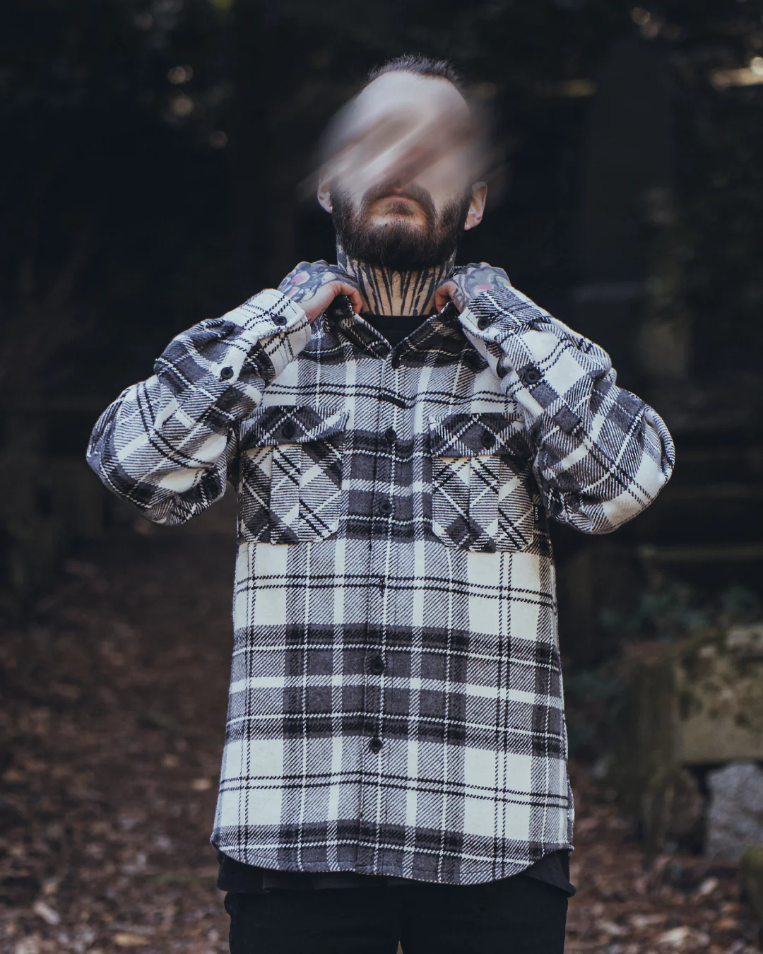 El Flannel - Flannel Hemd - Fog - Image 19