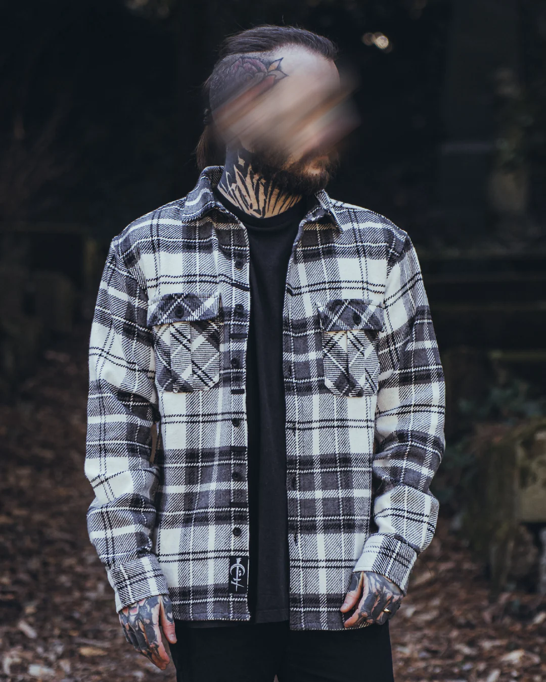El Flannel - Flannel Hemd - Fog - Image 4