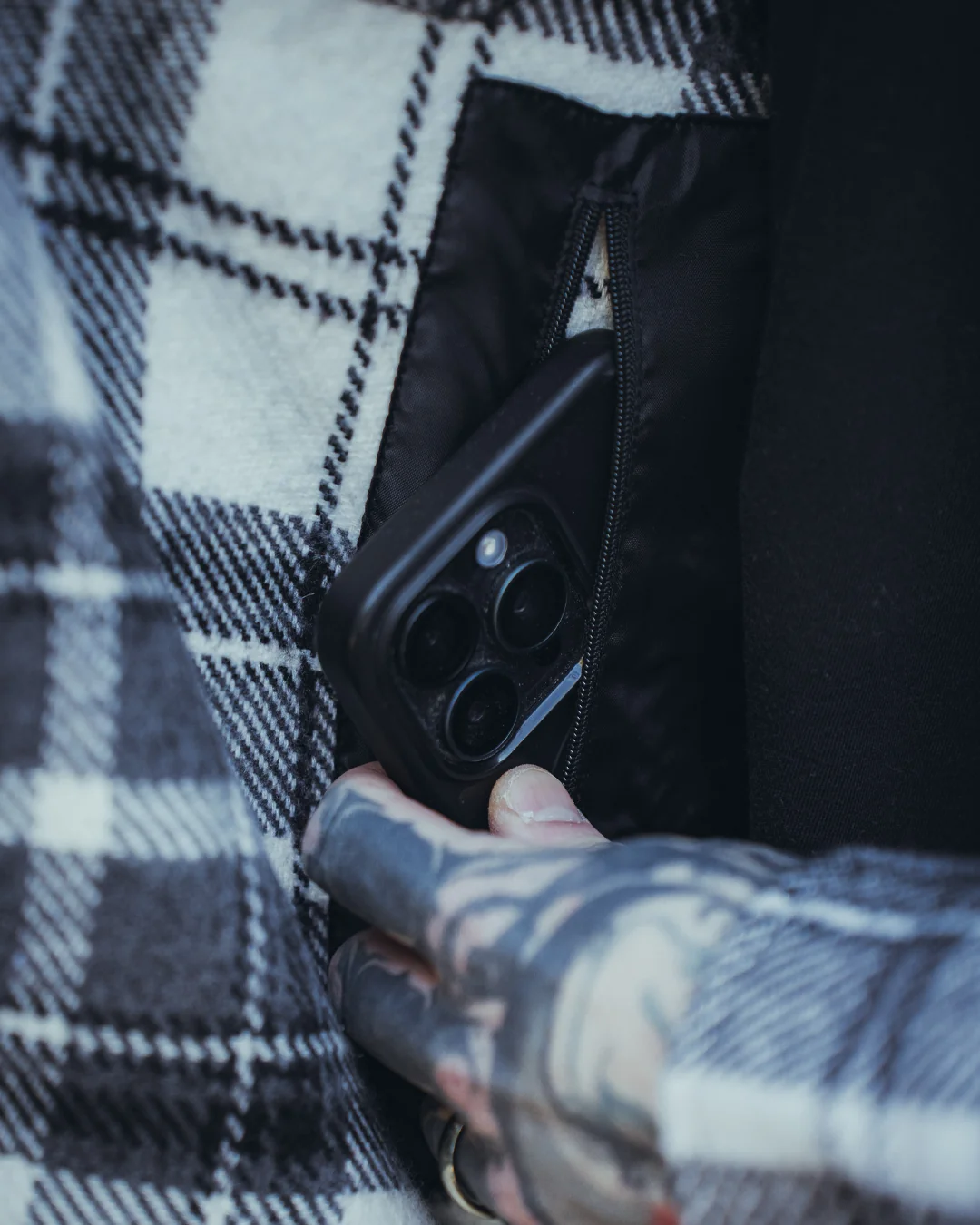 El Flannel - Flannel Hemd - Fog - Image 5
