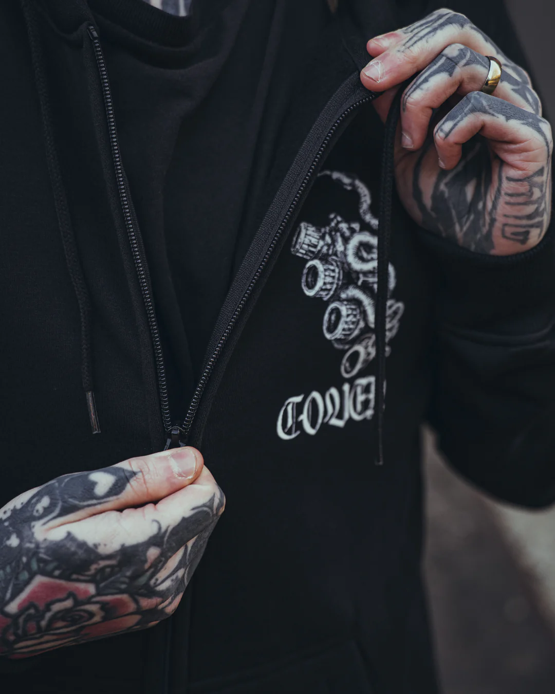 Eternal Blaze - Zipper Hoodie - Image 3