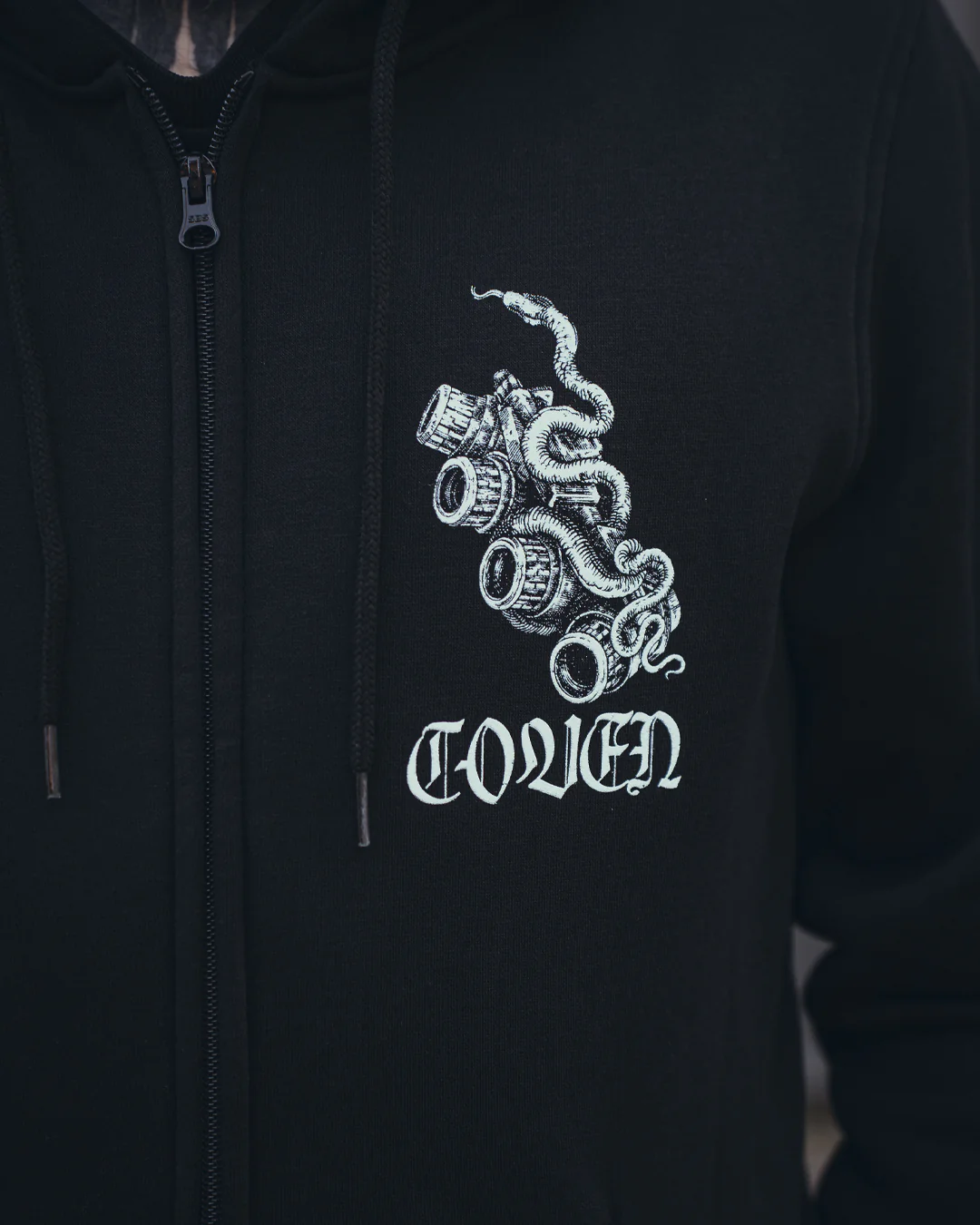 Eternal Blaze - Zipper Hoodie - Image 4