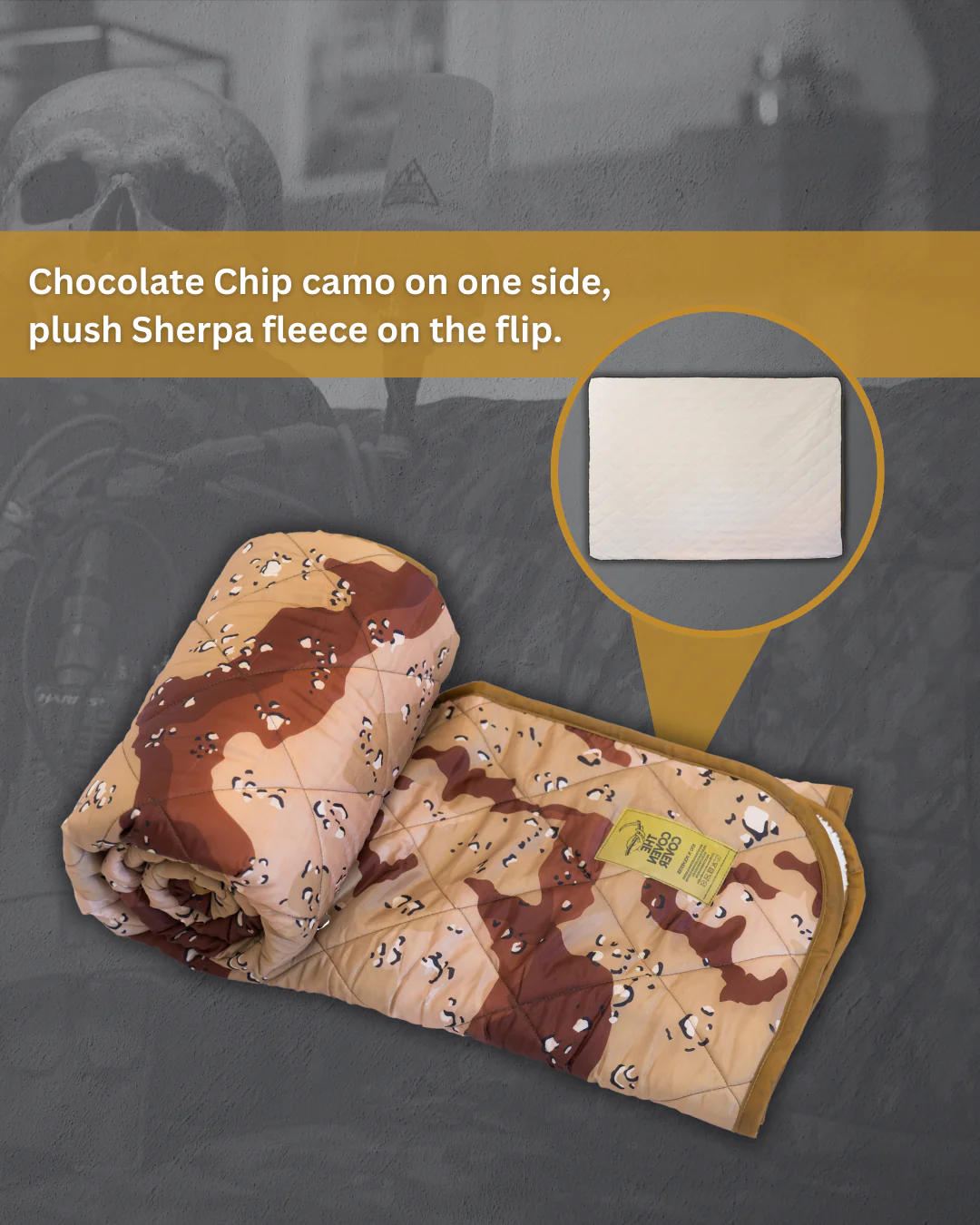 The Coven Cover - Chocolate Chip - Sherpa - Image 3