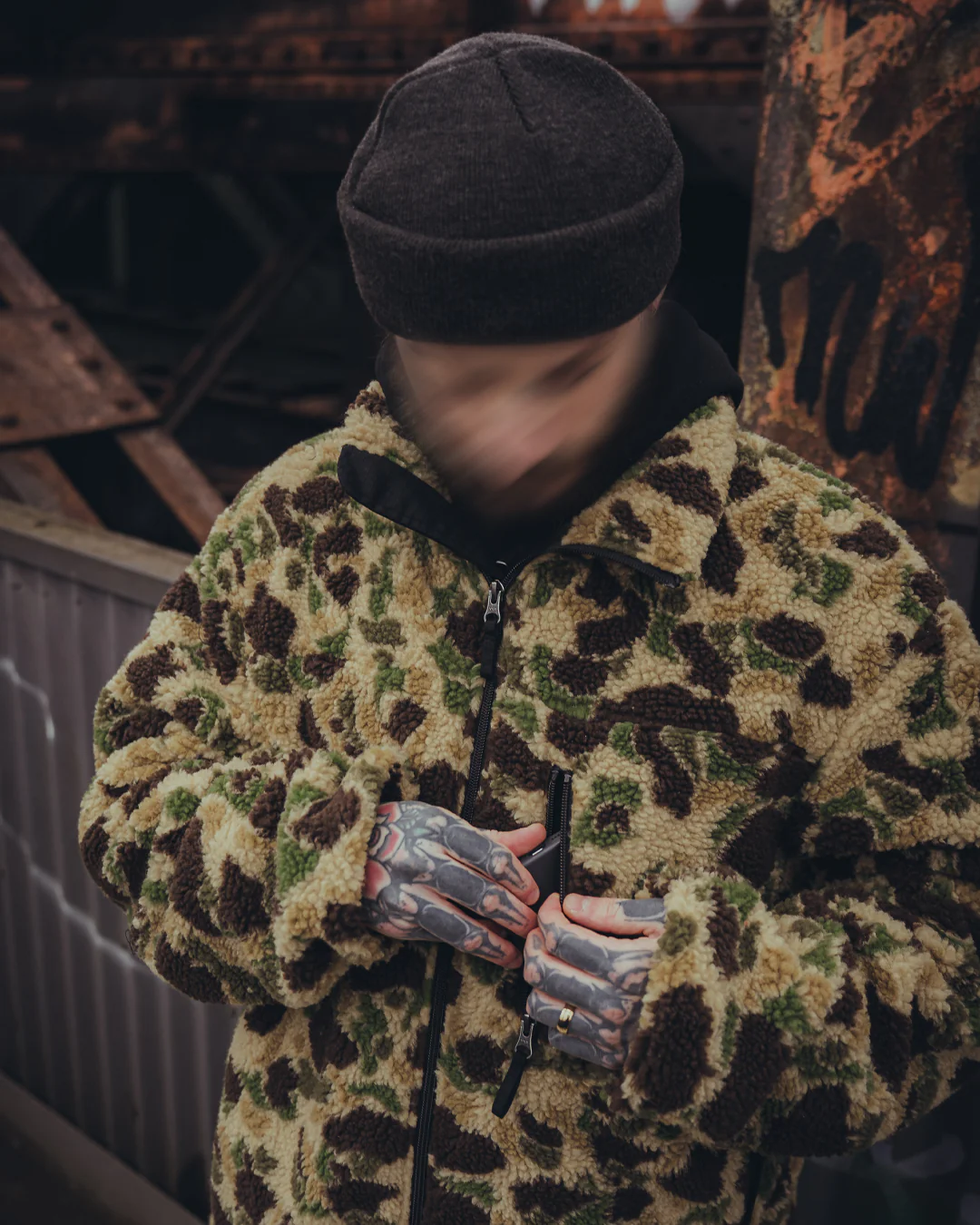 The Snugg - Sherpa Jacket - Frogskin - Image 6