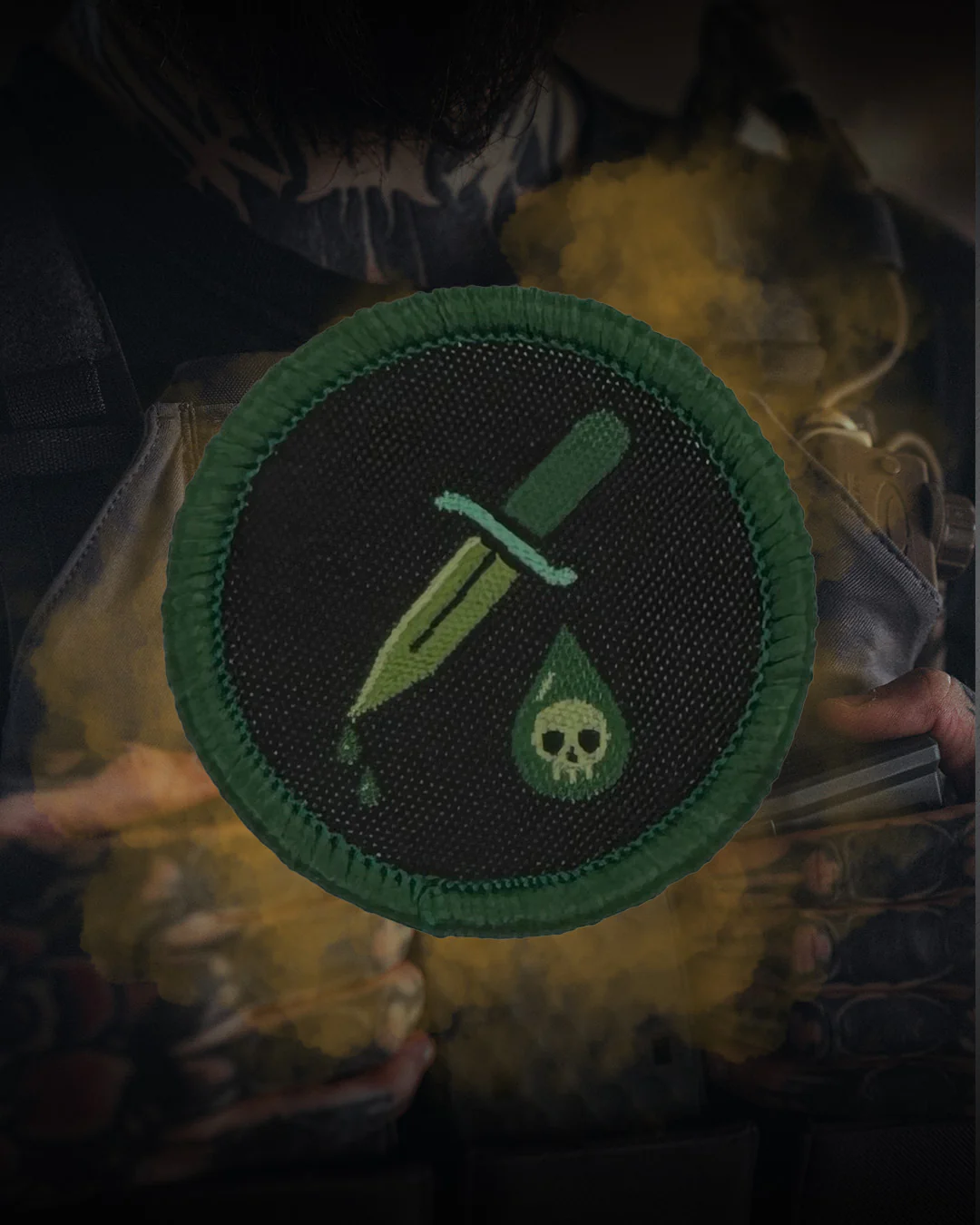 Vergiftung - Merit Badge - Patch