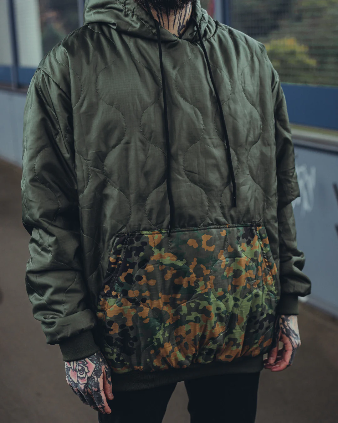 Woobie Hoodie V2.0 - Leiden im Felde Special - Flecktarn / Ranger green - Image 10