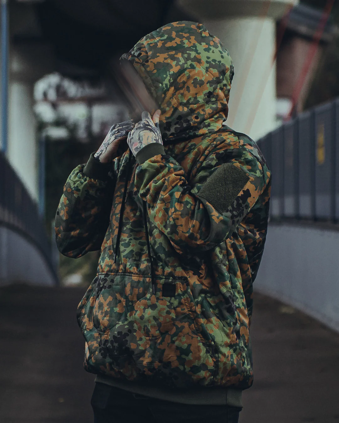 Woobie Hoodie V2.0 - Leiden im Felde Special - Flecktarn / Ranger green - Image 5