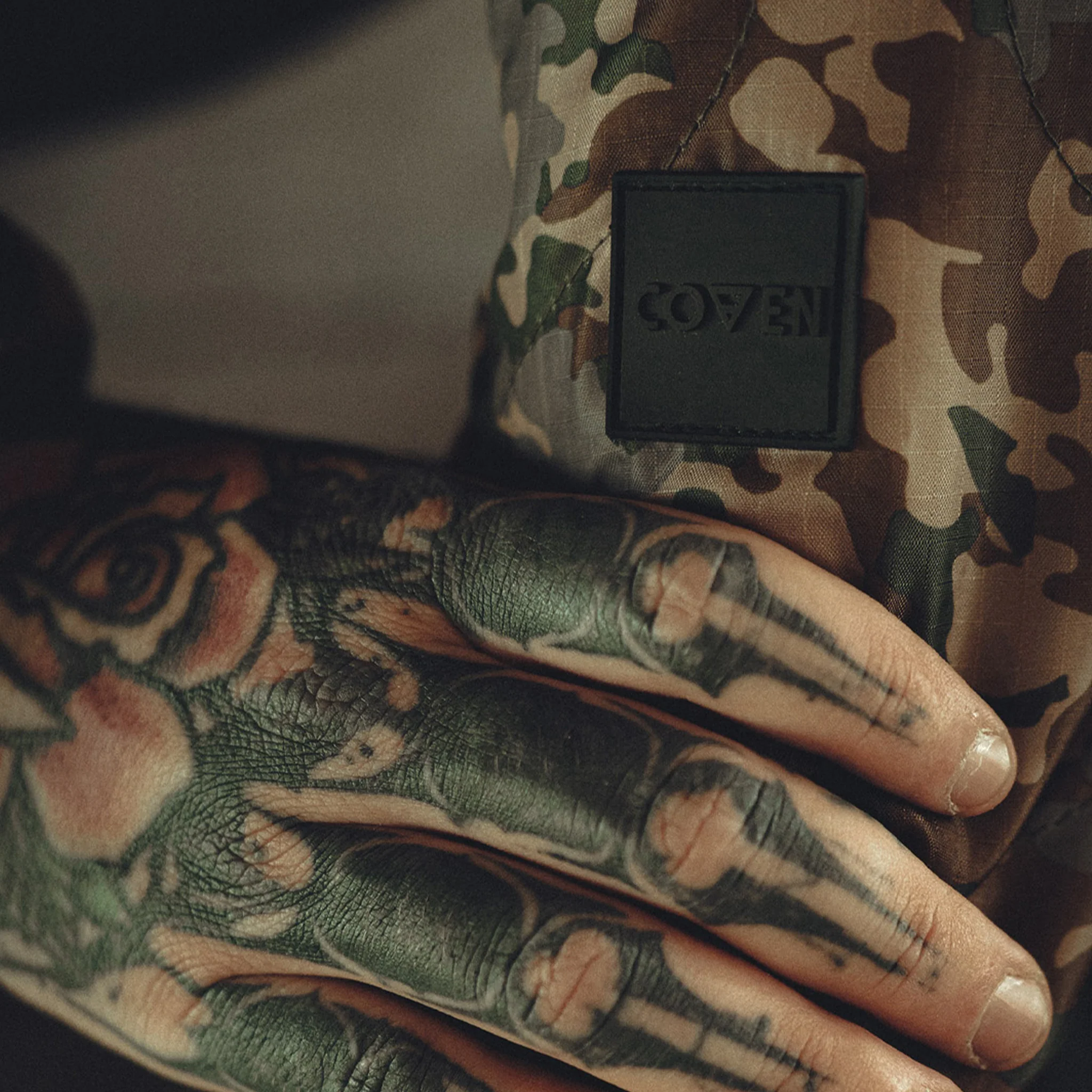 Woobie Jacket V2.0 - Coven Camo / flecktarn reversible - Image 5