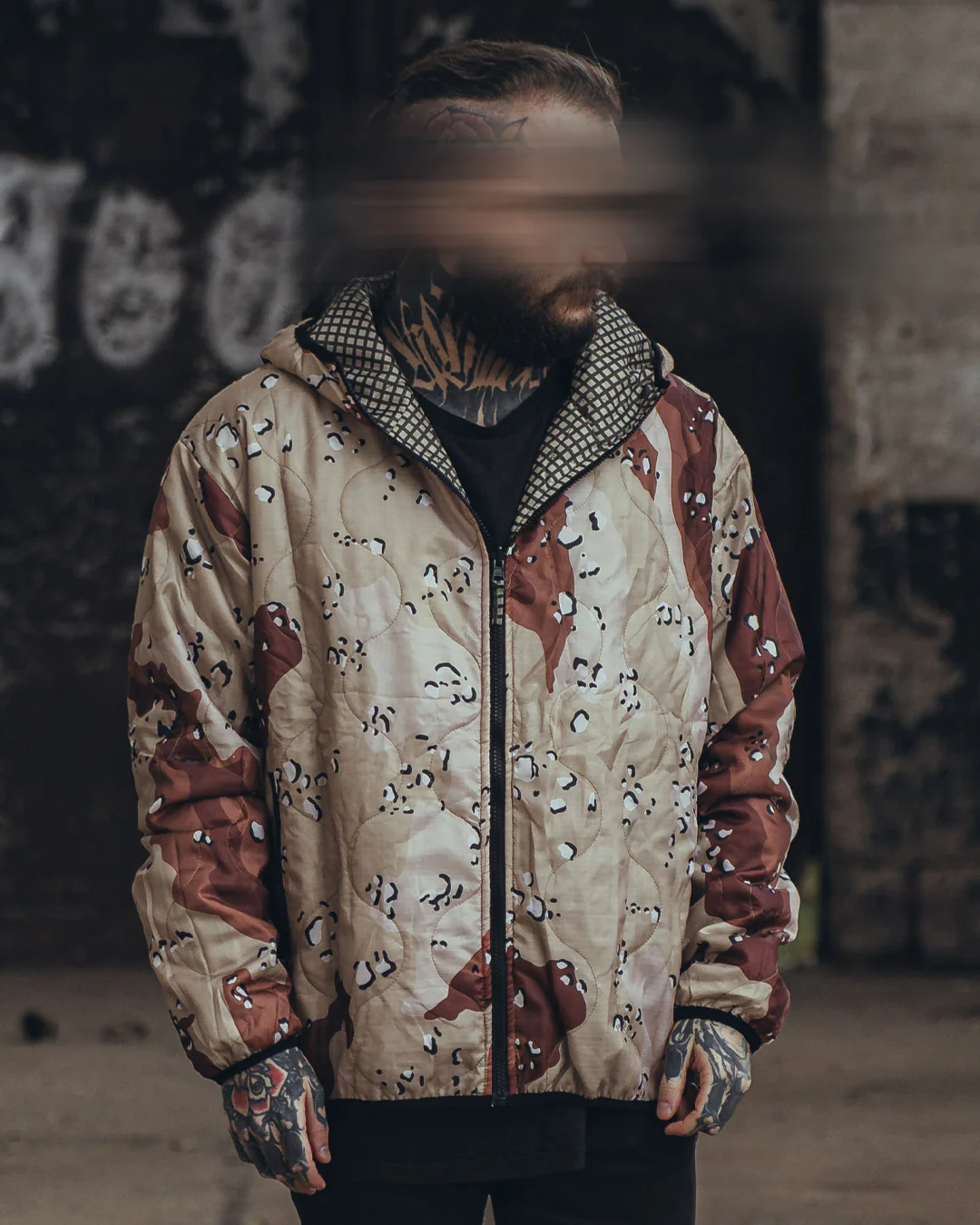 Woobie Jacket V2.0 - DNC / new Chocolate Chip reversible - Image 15