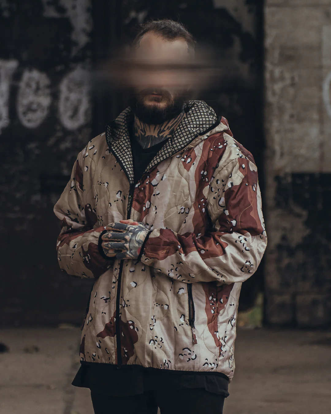 Woobie Jacket V2.0 - DNC / new Chocolate Chip reversible - Image 4