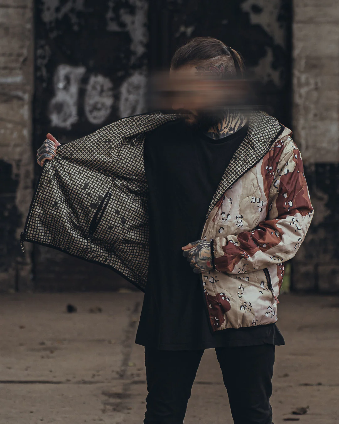 Woobie Jacket V2.0 - DNC / new Chocolate Chip reversible - Image 5
