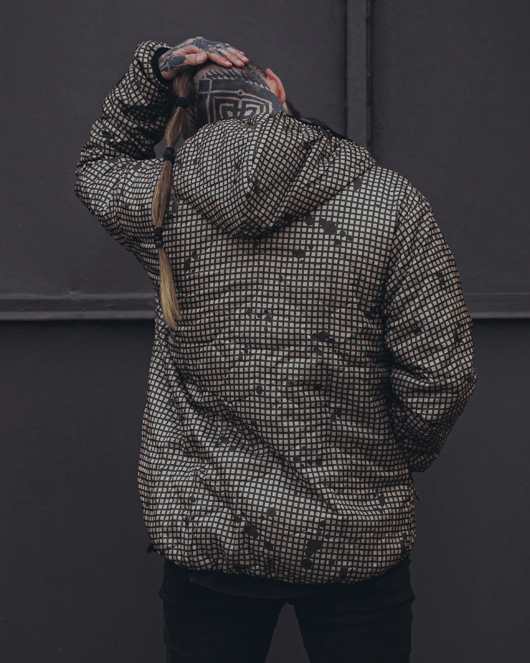 Woobie Jacket V2.0 - FORBIDDEN COMBO SPECIAL - DNC / Tigerstripe black reversible - Image 10