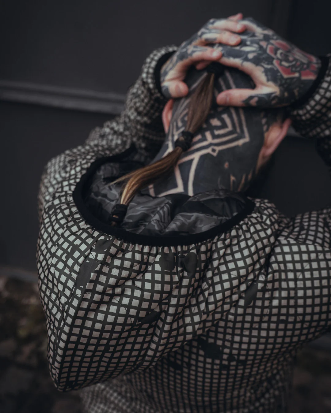 Woobie Jacket V2.0 - FORBIDDEN COMBO SPECIAL - DNC / Tigerstripe black reversible - Image 5