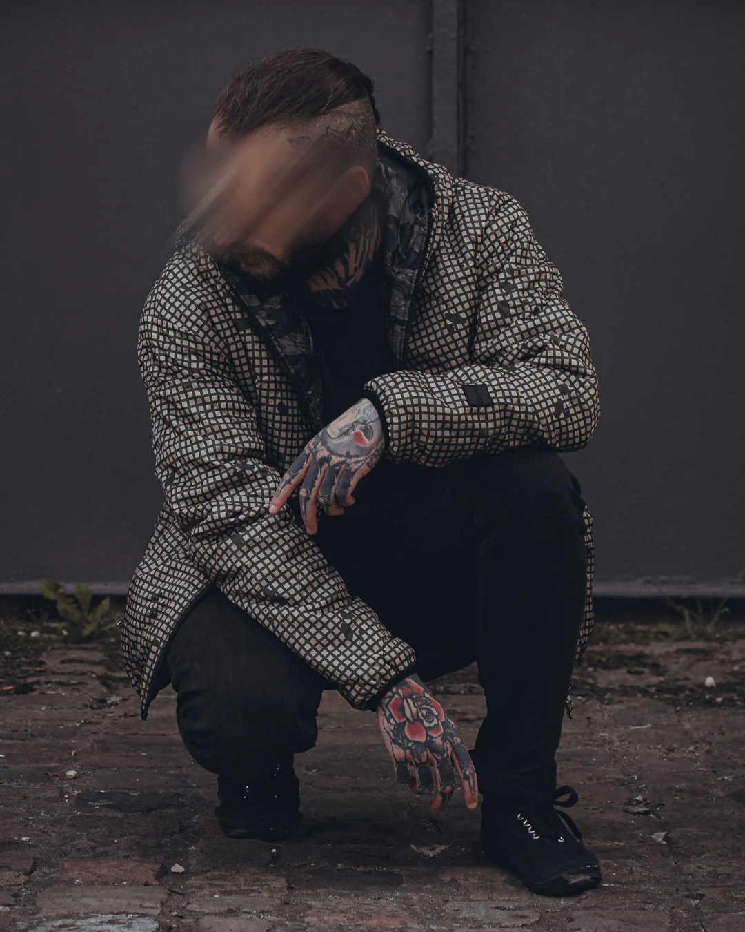 Woobie Jacket V2.0 - FORBIDDEN COMBO SPECIAL - DNC / Tigerstripe black reversible - Image 9