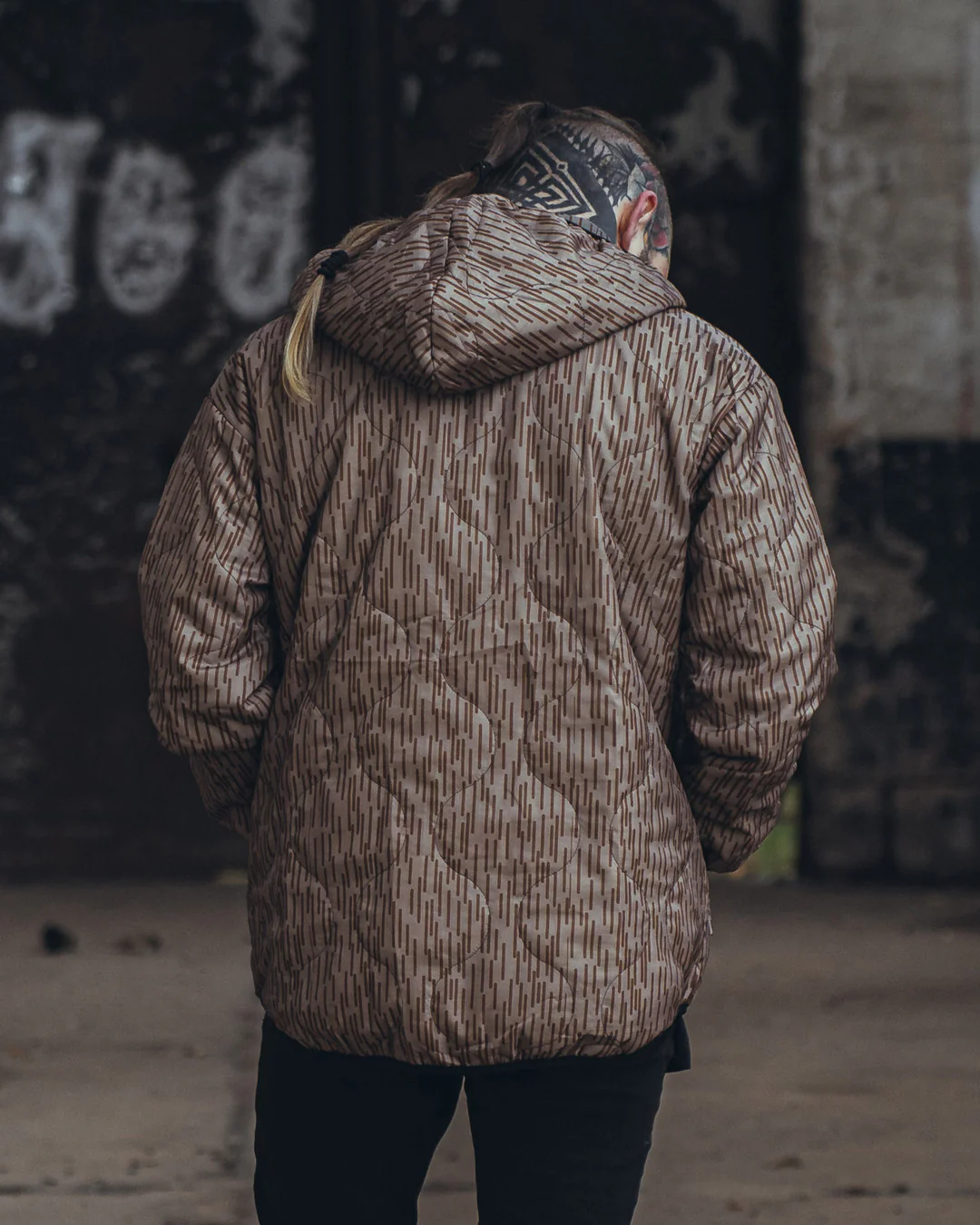 Woobie Jacket V2.0 - Raindrop / EinStrichkeinStrich reversible - Image 13