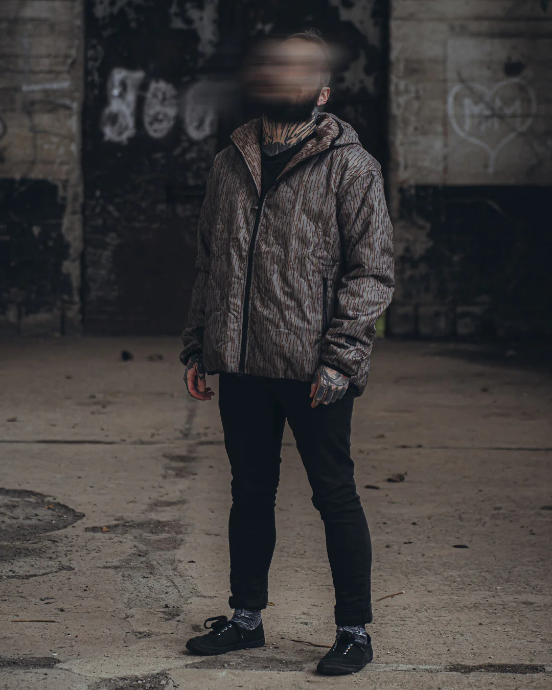 Woobie Jacket V2.0 - Raindrop / EinStrichkeinStrich reversible - Image 9