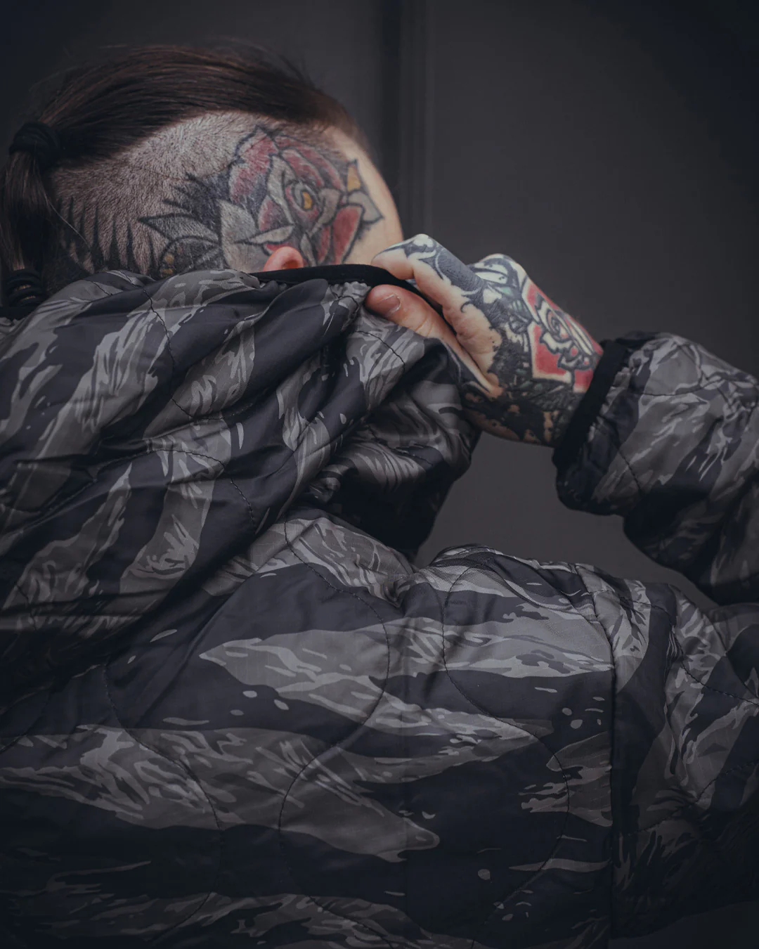 Woobie Jacket V2.0 - Tigerstripe black / aeon black - Image 11
