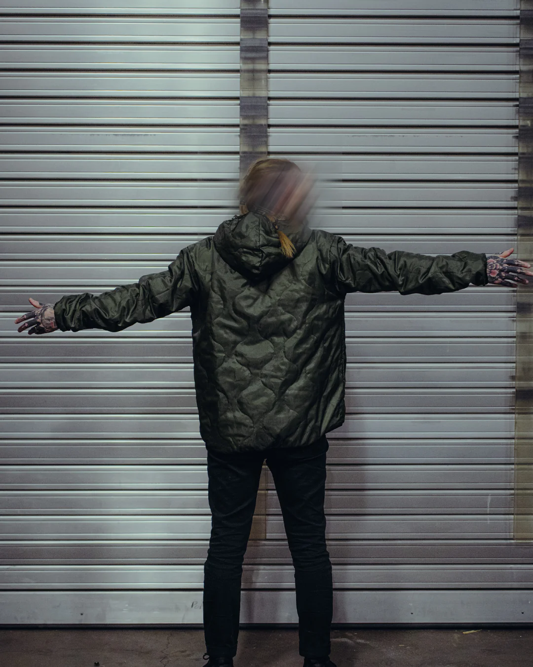Woobie Jacket V2.0 - Tigerstripe classic / green reversible - Image 19